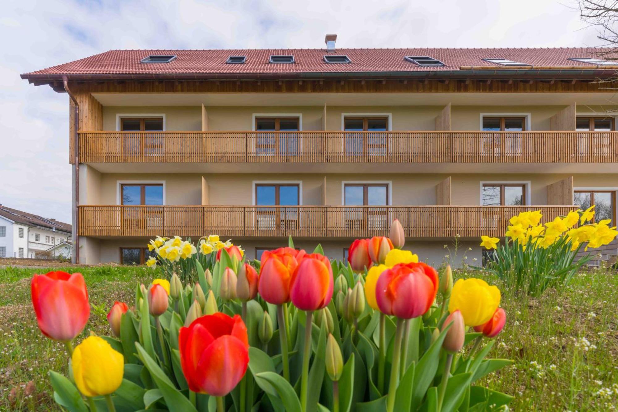 Отель Chalet An Der Brunnader - Ihr Perfekter Rueckzugsort In Der Bayerischen Toskana Бад-Бирнбах Экстерьер фото