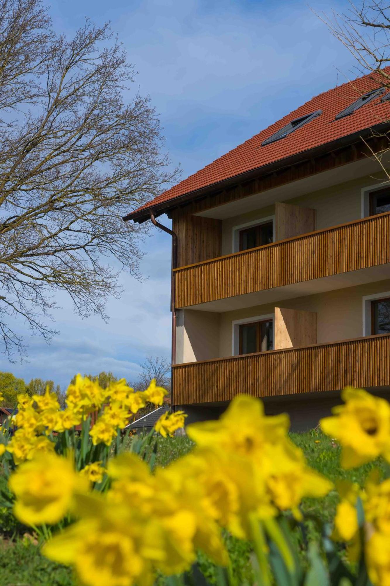 Отель Chalet An Der Brunnader - Ihr Perfekter Rueckzugsort In Der Bayerischen Toskana Бад-Бирнбах Экстерьер фото